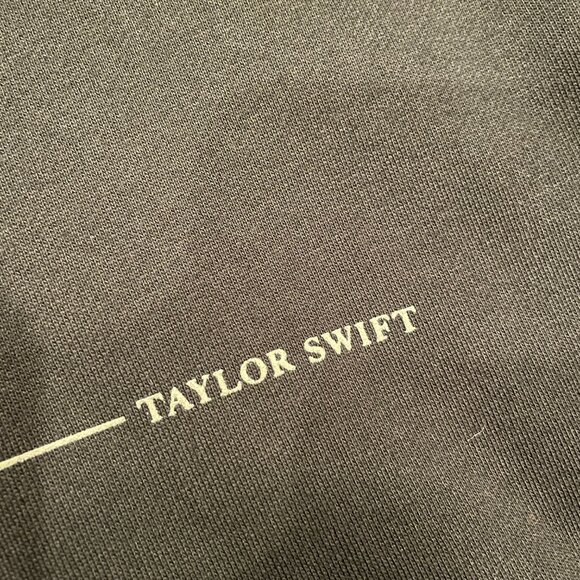 Taylor Swift Tortured Poets Hoodie Womens Small Black Spotify Exclusive Pullover - Picture 7 of 12